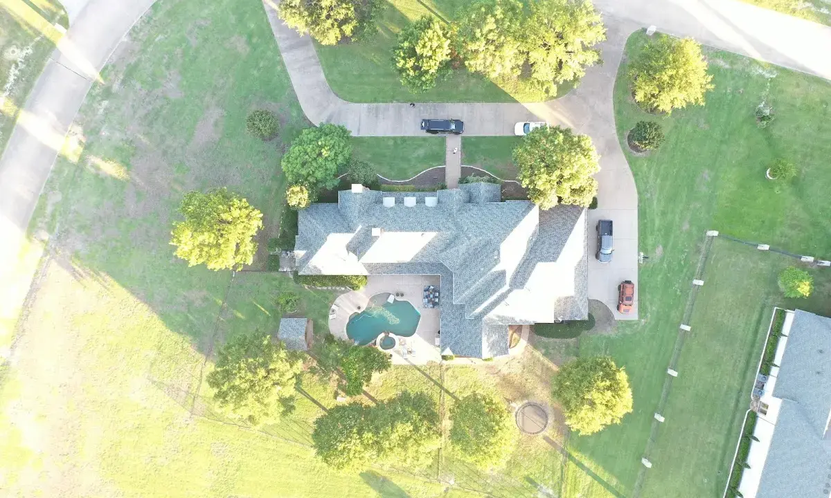 New shingle roof installation on a home in La Junta